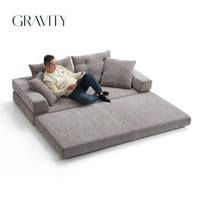 Nouvelle Arrivée 2026 : Canapé-Lit Modulable Moderne et Populaire, Doux et Compressible, pour Appartement et Salon, Design Pliable Écologique