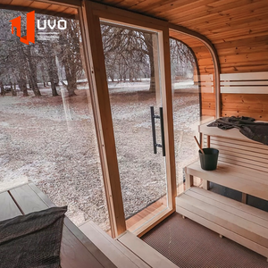 فاخر في الهواء الطلق الجاهزة أبل ساونا جراب مخصص وحدات برميل ساونا منزل للحديقة والفناء الخلفي استخدام 2-شخص - Product Image 3