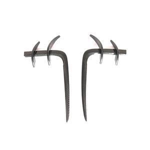Paraurti anteriore in fibra di carbonio Candards copertura griglia antiappannamento trim per Audi <span class=keywords><strong>A5</strong></span> Sline S5 <span class=keywords><strong>2017</strong></span> - 2019 alette paraurti prese d'aria - Product Image 4