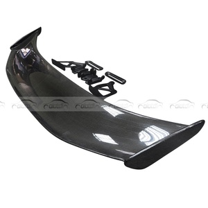GT4 Style Carbon Fiber Rear Trunk Wing Spoiler Ducktail <b>Boot</b> Lip for Porsche 981 Boxster Cayman 2013-2015 Car Styling - Product Image 3