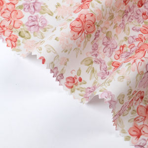 Nouveau tissu en coton popeline imprimé fleurs et plantes, 100% coton, style années 80, respirant, tissu londonien, 120 g/m², nouveau - Product Image 3