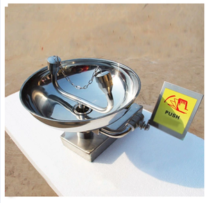 Lavador de ojos montado en la pared de emergencia, acero inoxidable 304, alta calidad, <span class=keywords><strong>precio</strong></span> de fábrica, superventas - Product Image 2