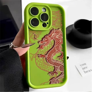 Coque de téléphone portable imprimée <span class=keywords><strong>Dragon</strong></span> chinois <span class=keywords><strong>housse</strong></span> de Protection complète pour Realme 15T 15 Pro 15 14T 14 Note 70 C71 C73 C75 - Product Image 2