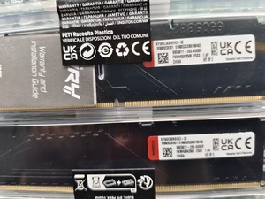 Mémoire de bureau Kingston DDR5 16G 6000*2 Kits Kf560c30bbek2-32, neuve, stock original, garantie 5 ans, Beijing Chine - Product Image 2