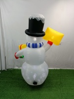 Lights how Projekt Lampe Schneemann Aufblasbare Dekorationen Weihnachten Aufblasbare Weihnachten Outdoor Yard Holiday