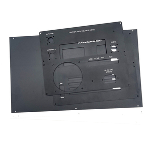 Tùy Chỉnh <span class=keywords><strong>CNC</strong></span> Máy Phay Đen Anodized Nhôm Điều Khiển Front <span class=keywords><strong>Panel</strong></span> - Product Image 5