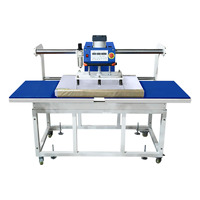 Nouvelle presse à chaud pneumatique AIBA pour sublimation, 16x20 pouces (40x60, 60x80 cm), industrielle, double station, automatique, pour impression de t-shirts