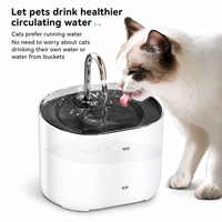 Bebedero Inteligente para Mascotas con 7 Etapas de Filtración, Acero Inoxidable, Duradero, Circulación Automática, Silencioso, Doble Modo, USB, para Perros y Gatos, Uso en Interiores