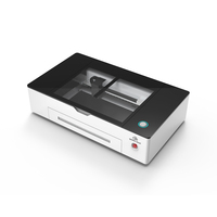 Máquina de Grabado y Corte Láser de Tubo Metálico RF Gweike con Grabador Rotatorio para Vidrio, Madera y Acrílico, Máquina de Grabado y Corte Láser Flux XTool