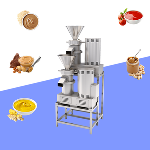 Moulin colloïdal commercial pour céréales humides, réglable 20-200 Mesh, pour pâtes de noix, arachides, sésame et sauces - Product Image 1