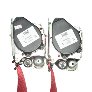 81 D857805A Universeller verstellbarer 3-Punkt-versenkbarer Auto-Rücksitz gurt Rot für Audi Q2L - Product Image 5