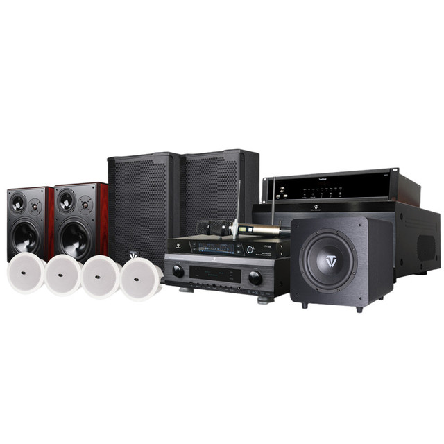Tonewinner 2000W 11 CH Wireless Surround Sound Theatre Karaoke Party Stage Hifi Audio Home Theater System Speaker Combo