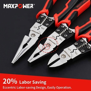 Pinzas Multifuncionales Maxpower, las Más Vendidas, para Pelar Cables, Crimpar, Cortar y con Punta de Aguja - Product Image 6