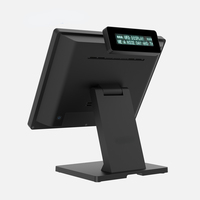Sistema POS con Pantalla Táctil Hongkai K7 con Soporte para Android/Windows, Impresora Térmica de 15/15.6 Pulgadas y Caja Registradora para Restaurantes