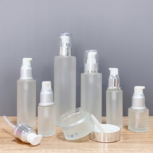 Envase Cosmético Transparente Esmerilado para Lociones, Botella de Vidrio con Atomizador de 20ml, 30ml, 40ml, 50ml, 60ml, 80ml, 100ml, 120ml - Product Image 2