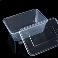 Assiettes jetables biodégradables, assiettes jetables de qualité alimentaire, emballage en boîte en plastique, récipient en plastique de qualité alimentaire
