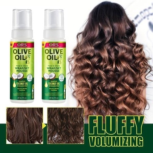 Espuma Moldeadora de Aceite de <span class=keywords><strong>Oliva</strong></span> para Peinado Duradero, Cera para Cabello Rizado, Hidratante, Venta al por Mayor de Fábrica - Product Image 3