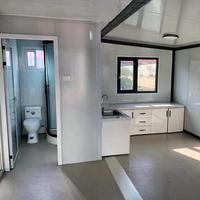 Maison conteneur préfabriquée extensible au design moderne, tailles 20/40 pieds, pour usage extérieur, cuisine, salle de bain, bureau rapide, école, hôtel