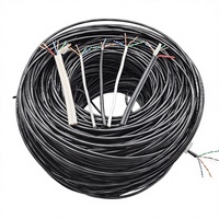 Kabel Ethernet LAN Indoor Cat5e UTP 23AWG Tembaga Padat 305m Panjang Kustom Merek ZhongTong Bersertifikasi ISO9001