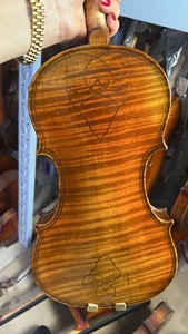 SurpassMusica Maggini modèle <span class=keywords><strong>4</strong></span>/<span class=keywords><strong>4</strong></span> 3/<span class=keywords><strong>4</strong></span> 1/2 violon professionnel fait main violon solide épicéa érable esprit vernis cordes en nylon - Product Image 2