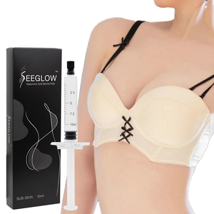 Seeglow Hyaluronic <span class=keywords><strong>Filler</strong></span> Gel Réticulé Sous-Cutané 10ml 26mg/ml Concentration HA Améliore le <span class=keywords><strong>Volume</strong></span> et la Fermeté des Seins/Fesses/Corps - Product Image 6