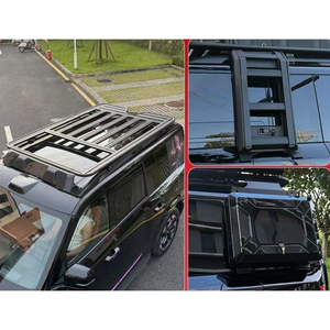 Kit Portapacchi in Lega di Alluminio Aggiornato, Nuovissimo, con Scala e Box Portaoggetti per Finestrini Laterali, Adatto per Accessori BYD Ti7 - Product Image 2