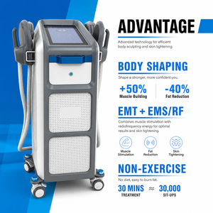 Non-invasive EMS Build <b>Muscle</b> High Intensity Electronic <b>Muscle</b> Contraction EMT + EMS 5000W EMS <b>Muscle</b> Building <b>Machine</b> - Product Image 3