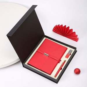 Cuaderno de Negocios A5 de Hojas Sueltas con Hebilla de Cinturón, Cuero PU, 80 Hojas, Set de Regalo Personalizable con Logotipo Impreso Extraíble - Product Image 4