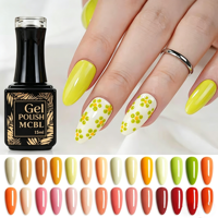Vernis à ongles gel UV LED professionnel de marque privée, sans HEMA, sans TPO, haute brillance, étiquette personnalisée, vente en gros