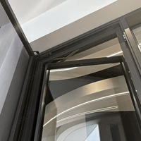 Ventana Abatible Multipanel de Aluminio de Lujo Certificada con Vidrio Aislante para Proyectos de Construcción de Alta Gama en la UE y EE. UU.