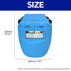 Masque de soudage solaire à obscurcissement automatique, grande visibilité, résistant aux hautes températures, casque de soudeur à assombrissement automatique, vision couleur réelle - Product Image 2
