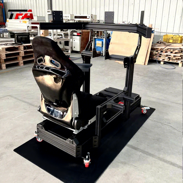 Wholesale Full Sim Racing Experience Custom Adjustable Aluminum Sim Racing Simulator for SC and Rally for Virtual Racing Game