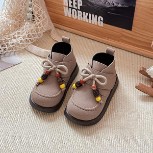 <span class=keywords><strong>Botas</strong></span> Cortas para Niña, Otoño 2025, Multifuncionales, con <span class=keywords><strong>Cordones</strong></span>, Estilo Retro Casual, Tipo Boken Martin - Product Image 3