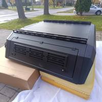 Aluminum Alloy Pickup Hardtop Canopy for ford F150 RAM 1500 Double Cab Waterproof Lockable LED Brake Light Roof Load