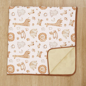 Tapis anti-éclaboussures imperméable personnalisé pour bébé, à placer <span class=keywords><strong>sous</strong></span> la chaise haute, tapis imperméable lavable |   Tapis de protection pour chaise haute, idéal pour les travaux manuels au sol - Product Image 2