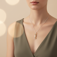 Bijoux classiques, pendentif en argent sterling 925, collier « Lover Hugs and Kisses » pour couple, collier personnalisé pour témoigner d'amour, cadeau pour femme
