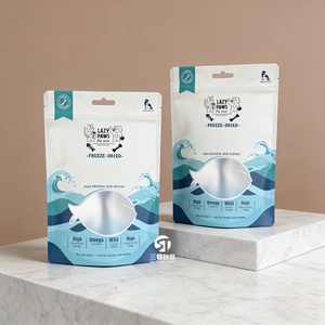 ถุงใส่อาหารสัตว์เลี้ยงแบบตั้งได้ พร้อมซิปล็อค สำหรับบรรจุอาหารสุนัขและแมวแบบแห้ง - Product Image 5