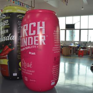 Replica Gigante Gonfiabile di Lattina di Vino Rosé - Espositore Pubblicitario Promozionale di Alta Qualità per Eventi in Bar/Negozi - Product Image 4