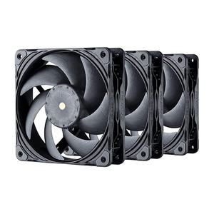 Nouveau Stock Phanteks PH-F120T30 120mm Ventilateur T30-120 Triple Pack PWM 4 Broches Refroidisseur D'air Ventilateur Noir Gris pour PC Gaming Case Fan - Product Image 2