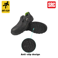 VITOSAFE S1p chaussures de sécurité à bout en acier pour hommes, chaussures d'été respirantes et antidérapantes avec bande magique