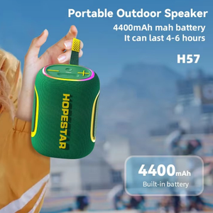 Altavoz Bluetooth Portátil Hopestar H57 <span class=keywords><strong>de</strong></span> 40W con Luz RGB, Resistente al Agua IPX6, <span class=keywords><strong>Radio</strong></span> FM Integrada, Ideal para Fiestas, Campamentos y Playa - Product Image 4