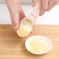2 Stuks Set Roestvrijstalen Blade Peelers Snijmachines Julienne Raspen Aardappel 2 In 1 Fruit Groenten Gereedschap Keuken Gadgets
