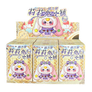 도매 정품 베이비 쓰리 릴리 래빗 타운 V4 시리즈 - 미스터리 블라인드 박스 플러시 피규어 행잉 기프트 (문의 시 최저가) - Product Image 6