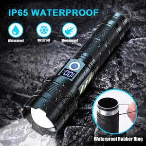 ไฟฉายยุทธวิธี LED กำลังสูง 20W แสงเลเซอร์สีขาว ปรับซูมได้ ใช้พลังงานจากมือถือ ชาร์จซ้ำได้ เหมาะสำหรับกิจกรรมกลางแจ้ง - Product Image 6