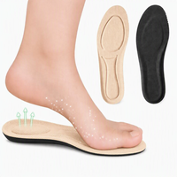 Semelles orthopédiques pour pieds plats, soutien de la voûte plantaire, soulagement de l'hyperpronation, mousse PU ergonomique double couche en nid d'abeille, écologiques et durables