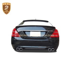 Kit carrozzeria in stile Lornser per <span class=keywords><strong>Mercedes</strong></span> <span class=keywords><strong>Benz</strong></span> <span class=keywords><strong>S</strong></span> Class <span class=keywords><strong>W221</strong></span> 2006-2012 paraurti anteriore in fibra di vetro minigonne laterali paraurti posteriore parafango - Product Image 6