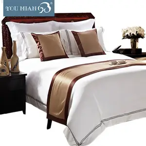 Plain Dyed 100% Natural Bamboo Sheets Prime Quality Luxury Wholesale Cotton Bedding Set Bed Sets- Luxury
