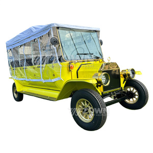 Auto Clásico Retro Eléctrico de Cuatro Ruedas, Auto Clásico Vintage con Color Personalizado, Nuevo Diseño, Auto Antiguo Eléctrico Clásico Vintage - Product Image 1