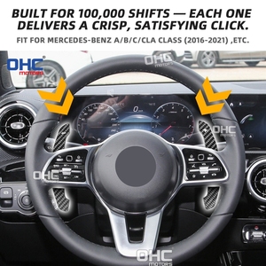 Volant magnétique en fibre de carbone pour <span class=keywords><strong>Mercedes</strong></span> <span class=keywords><strong>Classe</strong></span> A/<span class=keywords><strong>B</strong></span>/CLA 2016+ E GLC GLE W205 S63 C63 SL C43 - Expédition depuis l'entrepôt américain - Product Image 5