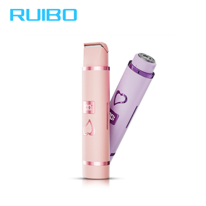 Épilateur électrique double tête pour femme, pour l'épilation <span class=keywords><strong>des</strong></span> zones intimes et <span class=keywords><strong>des</strong></span> poils pubiens, usage domestique - Product Image 6